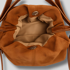 Intérieur du Sac Épaule Suvéra avec compartiment principal et poche pour téléphone