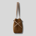 Sac Cabas Elvéra vu de profil avec silhouette structurée