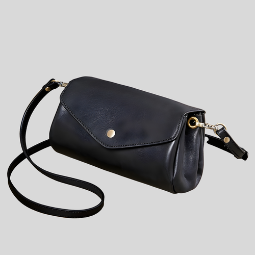 Sac bandoulière noir Arvane au design minimaliste avec bandoulière ajustable