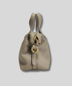 vue latérale sac cuir femme avec bandoulière