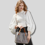 Sac Cabas Évoria porté à la main – aperçu de la taille et du style