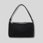 Sac épaule Lunéa noir élégant sac épaule style minimaliste