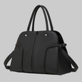 Sac Cabas Vaélya noir en cuir véritable avec grande capacité de rangement